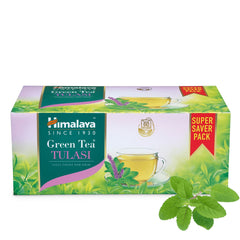 Himalaya Green Tea Tulasi, Green Tea Tulasi Is A Delightful Combination Of Green Tea  | 60 Tea Bags