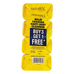 Patanjali Haldi Chandan Kanti Body Cleanser, With Reduces Roughness, Improves Texture, 600gm