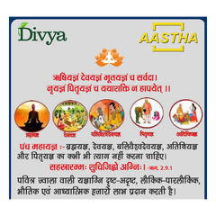 Patanjali Aastha Divya Hawan Samagri, With Apamarg, Vacha, Bala, Bel Giri, Bel Patra | 500gm
