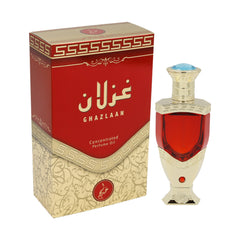 Khadlaj Ghazlaan Concentrated Perfume Oil Attar 20ml 0.6 Fl.oz. For Men & Women | Alcohol Free