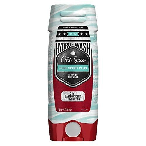 Old Spice Hydro Wash Body Wash Hardest Working Collection Pure Sport Plus 473ml 16 Fl.oz.