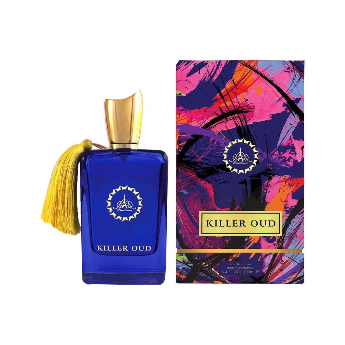 Killer Oud Eau De Parfum 100ml 3.4 Fl.oz. Perfect Gift For Husband | Long Lasting