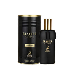 GLACIER LE NOIR BY MAISON ALHAMBRA EAU DE PARFUM FOR MEN 100ML 3.4 FL.OZ.