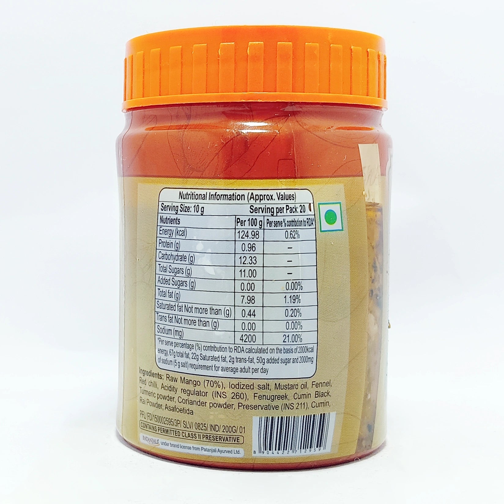 Patanjali Mango Pickle 200gm