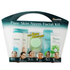 Himalaya Pure Skin Neem Facial Kit With Face Massager