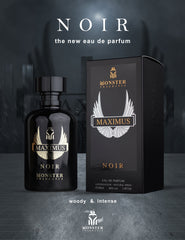 Pendora Scents Maximus Noir Eau De Parfum 100ml 3.4 Fl.oz. Unisex Fragrance | Long Lasting | Birthday Gift