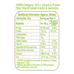 Patanjali Roasted Diet- Roasted Mix. Lime 125gm