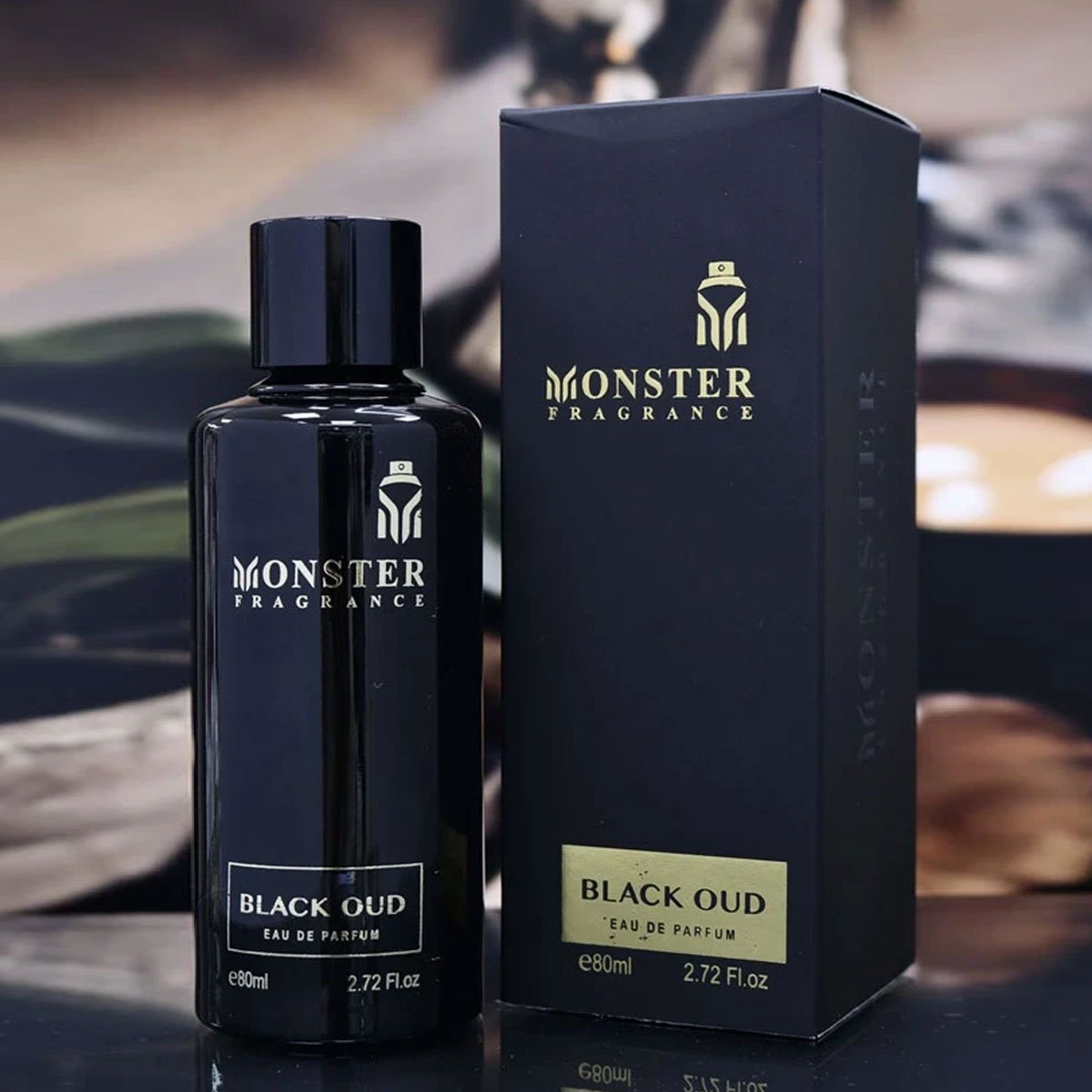 Monster Series Black Oud Monster Eau De Parfum 80ml 2.72 Fl.oz. Unisex Fragrance | Long Lasting