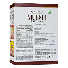 Patanjali Muesli Fruit & Nut 200gm