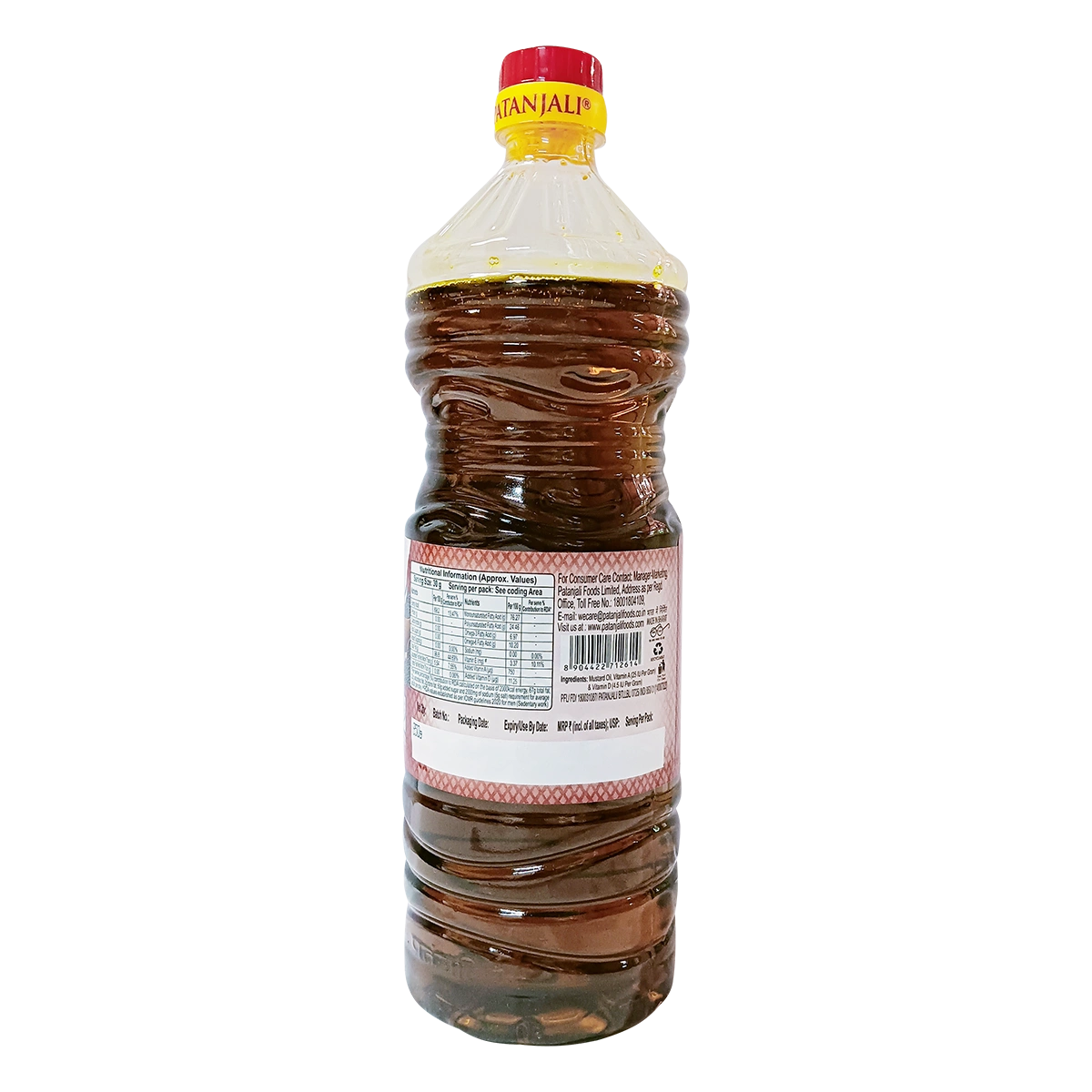 Patanjali Mustard Oil 850 G Btl 850gm