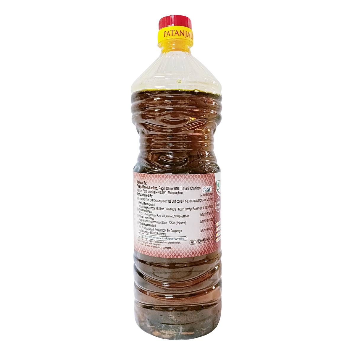 Patanjali Mustard Oil 850 G Btl 850gm