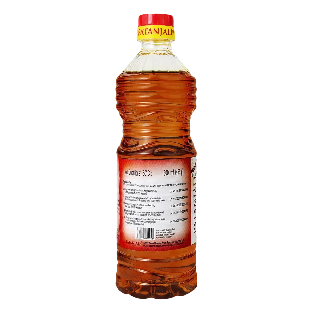 Patanjali Kachi Ghani Mustard Oil 500ml
