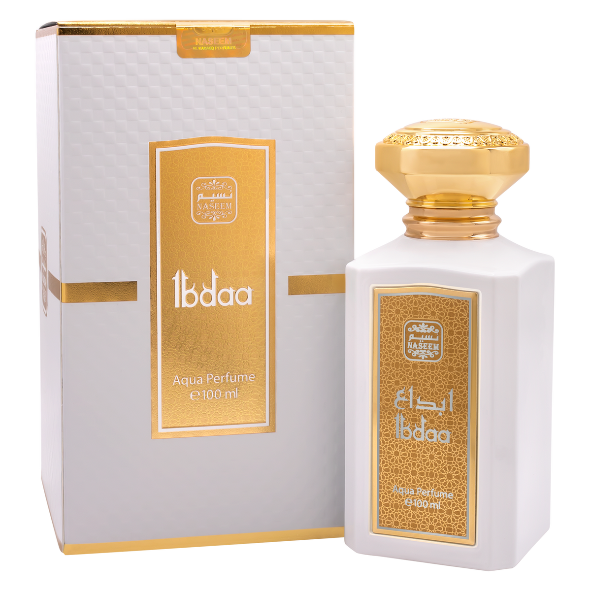 Naseem Ibdaa Aqua Extrait De Perfume 100ml 3.4 Fl.oz. Alcohol Free | Long Lasting Arabian Fragrance For Women