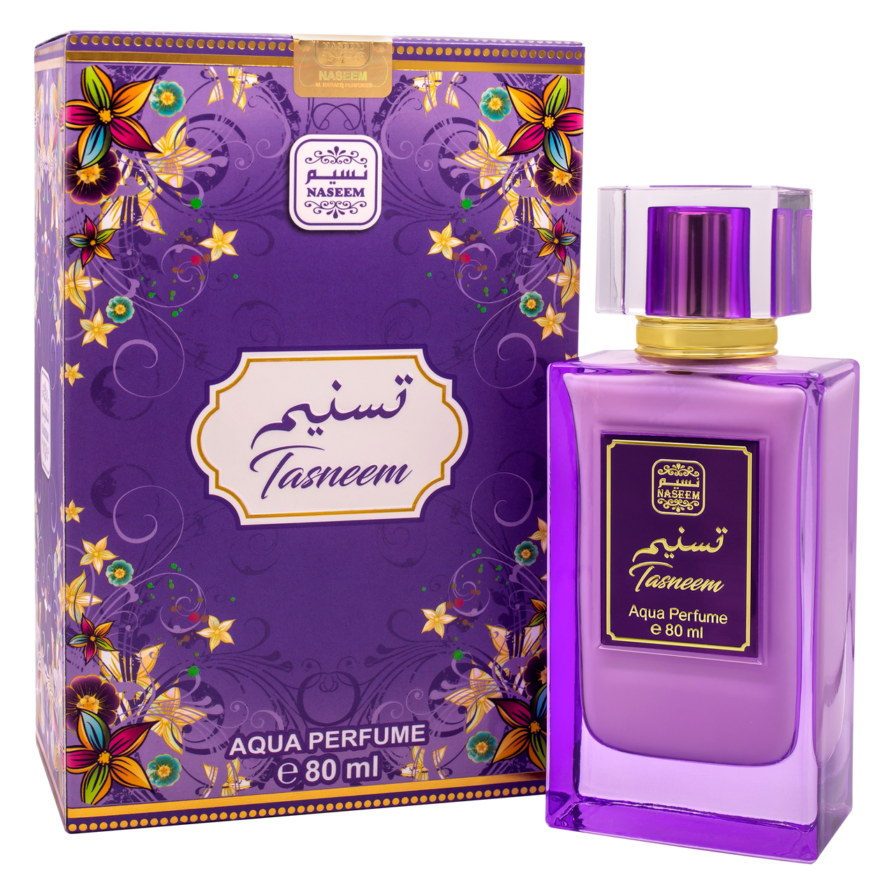 Naseem Tasneem Aqua Arabian Fragrance For Women 80ml 2.7 Fl.oz. Long Lasting | Alcohol Free