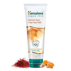 Himalaya Natural Glow Kesar Face Pack, Rejuvenates And Cleanses Your Skins Off Impurities | 50gm