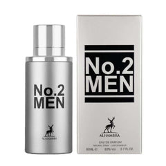 NO. 2 MEN BY MAISON ALHAMBRA EAU DE PARFUM 80ML 2.7 FL.OZ. MEN FRAGRANCE