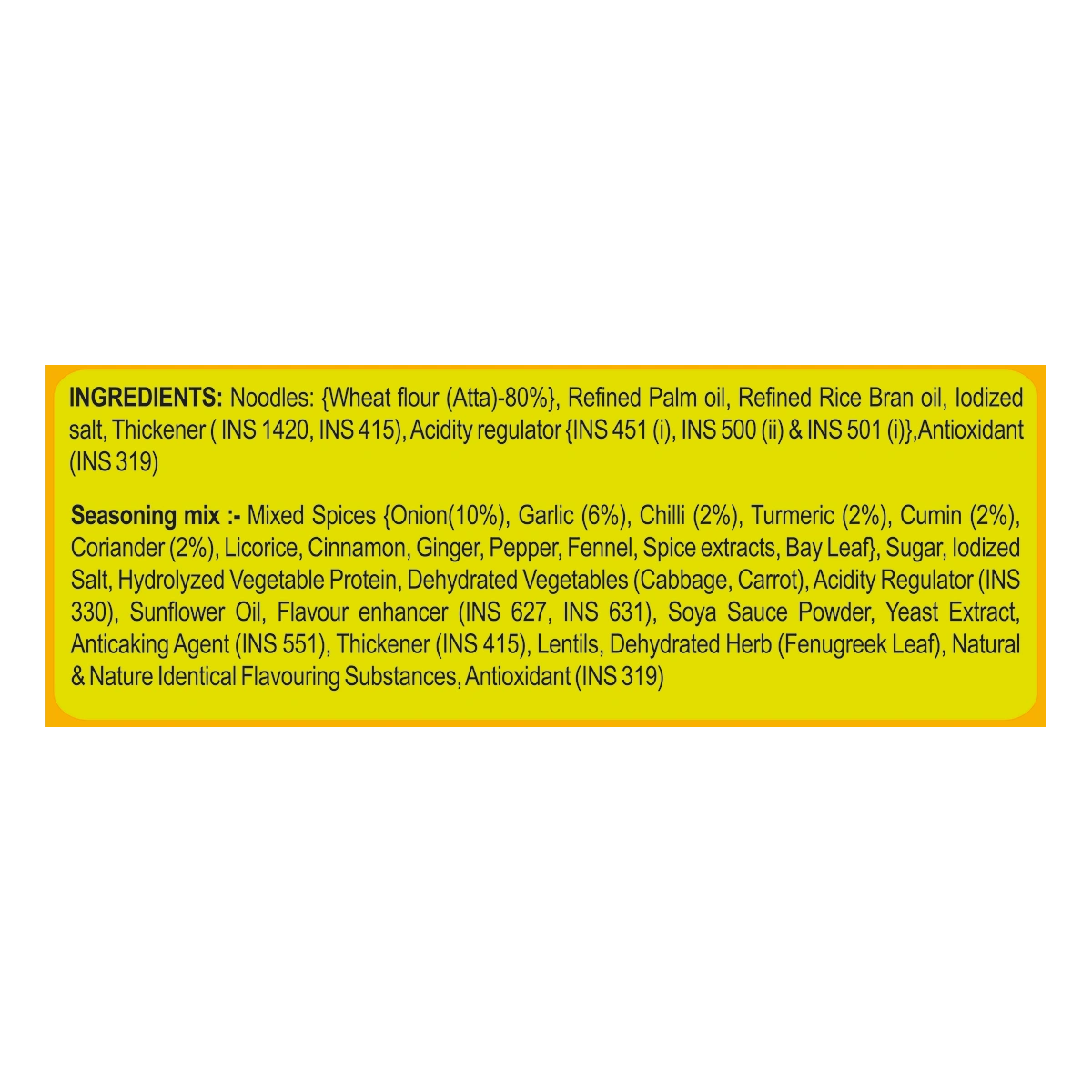 Patanjali Atta Cup Noodles Yummy Masala 70gm