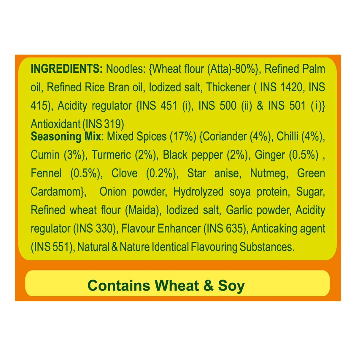 Patanjali Atta Noodles Yummy Masala 60gm