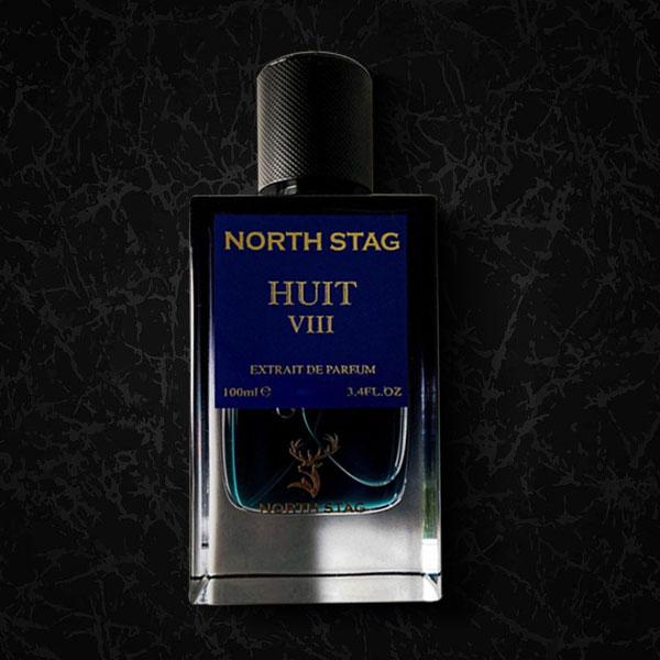 North Stag Huit VIII Extrait De Parfum 3.4 Fl.oz. Masculine Fragrance | Long Lasting | Party Wear