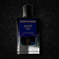 North Stag Huit VIII Extrait De Parfum 3.4 Fl.oz. Masculine Fragrance | Long Lasting | Party Wear