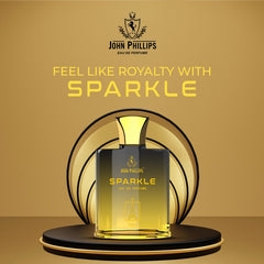 John Phillips Luxury Woody & Sparkle Eau De Perfume 100ml 3.4 Fl.oz. Each Pack Of 2 For Men