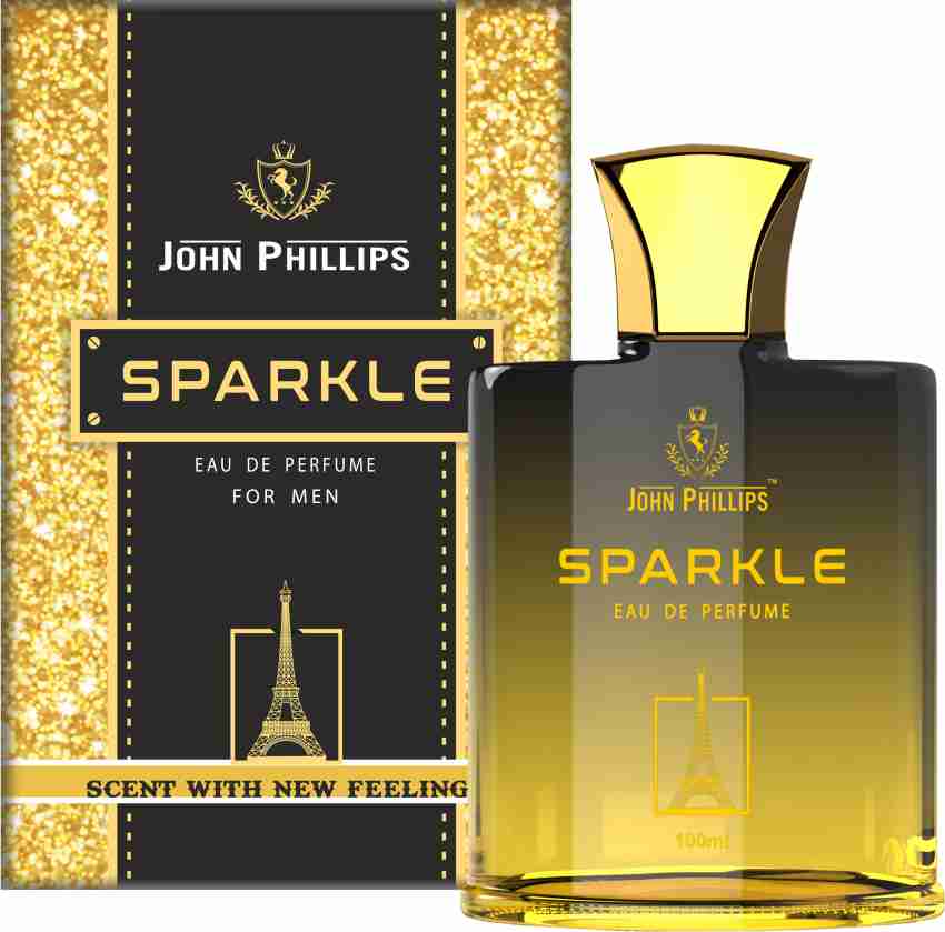 John Phillips Sparkle & Wildcraft Eau De Parfum 100ml 3.4 Fl.oz. Each Pack Of 2 | Fresh Fragrances For Men | Perfect For Gifting