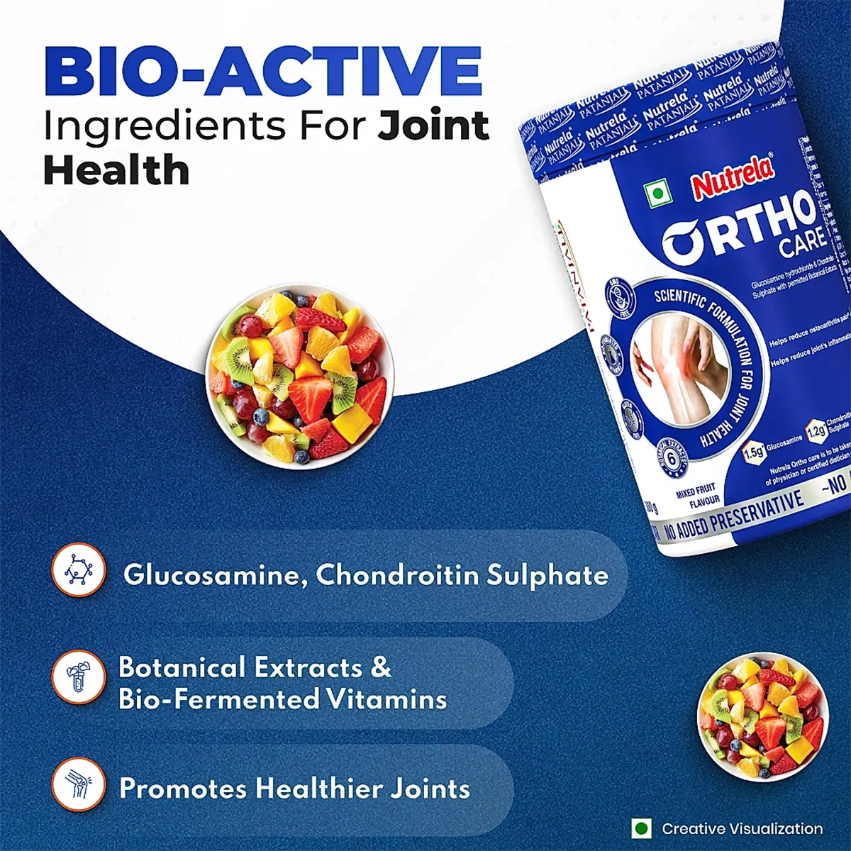 Patanjali Nutrela Orthocare Powder, With Ingredients Of Healthier Joints, 300gm