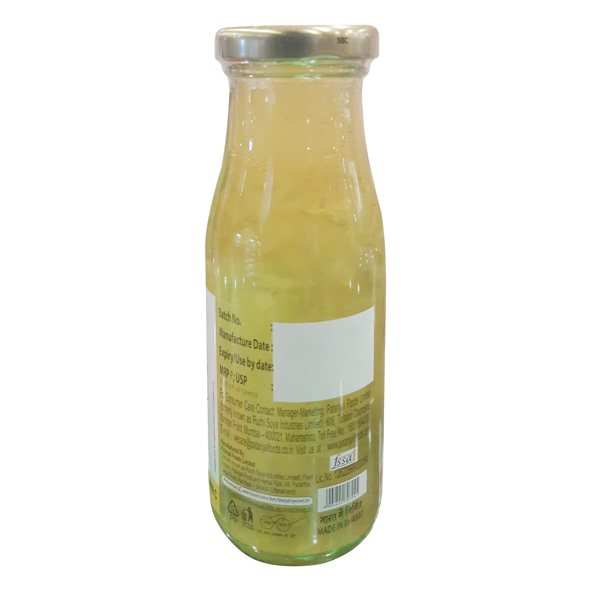 Patanjali Pineapple Aloe Chunk Drink 200ml