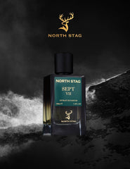 North Stag Sept VII Extrait De Parfum 3.4 Fl.oz. Unisex Fragrance | Long Lasting | Party Wear