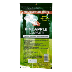 Patanjali Aastha Agarbatti W Stick Pineapple, With Exquisite,Soothing & Long Lasting Aroma |110gm