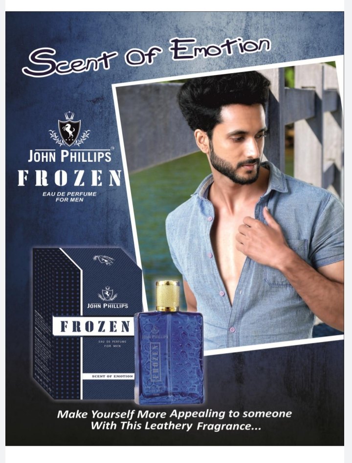 John Phillips Luxury Frozen 100ml 3.4 Fl.oz. & Aftershave 50ml 1.6 Fl.oz. Eau De Perfume Pack Of 2 For Men