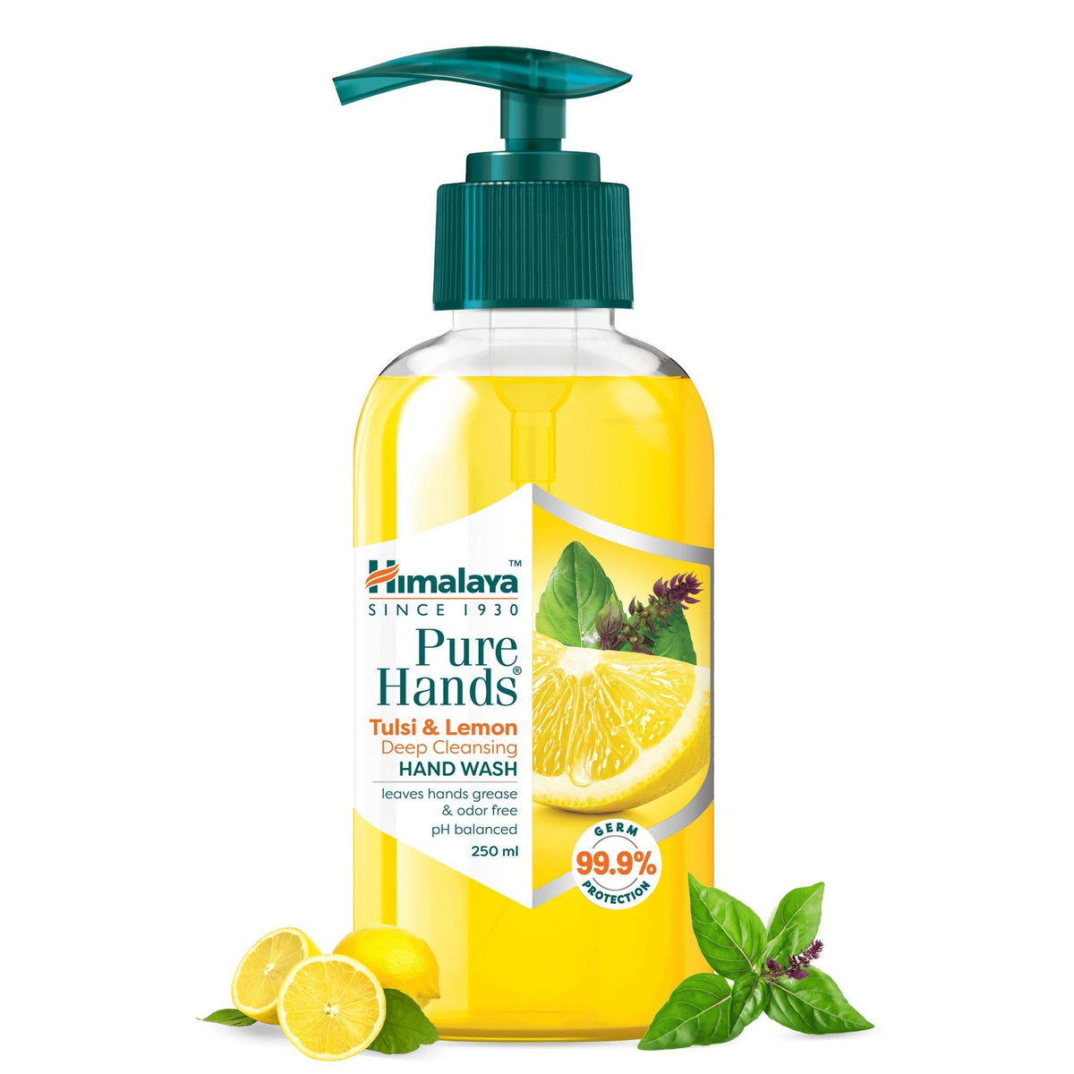 Himalaya Pure Hands Tulsi & Lemon Deep Cleansing Hand Wash | 250ml