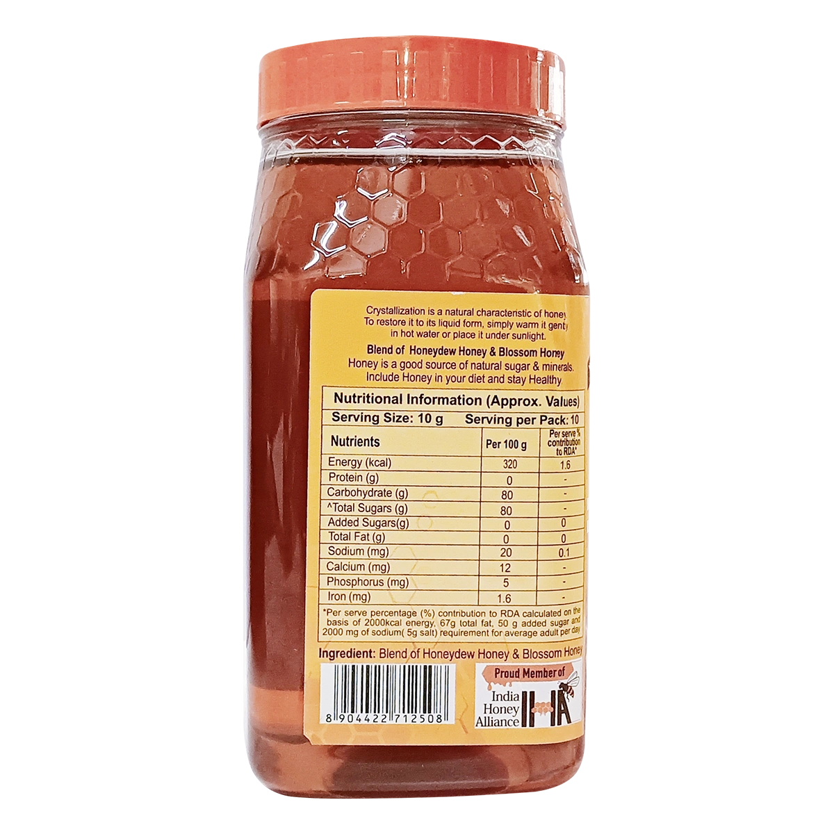 Patanjali Honey 1kg - Free Shakti Dubar Rice 1kg