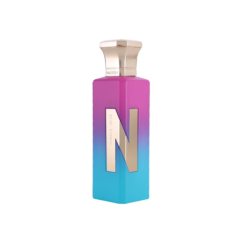 Naseem Purple Blue Perfume Alcohol Free 75ml 2.5 Fl.oz. Arabian Fragrance For Women