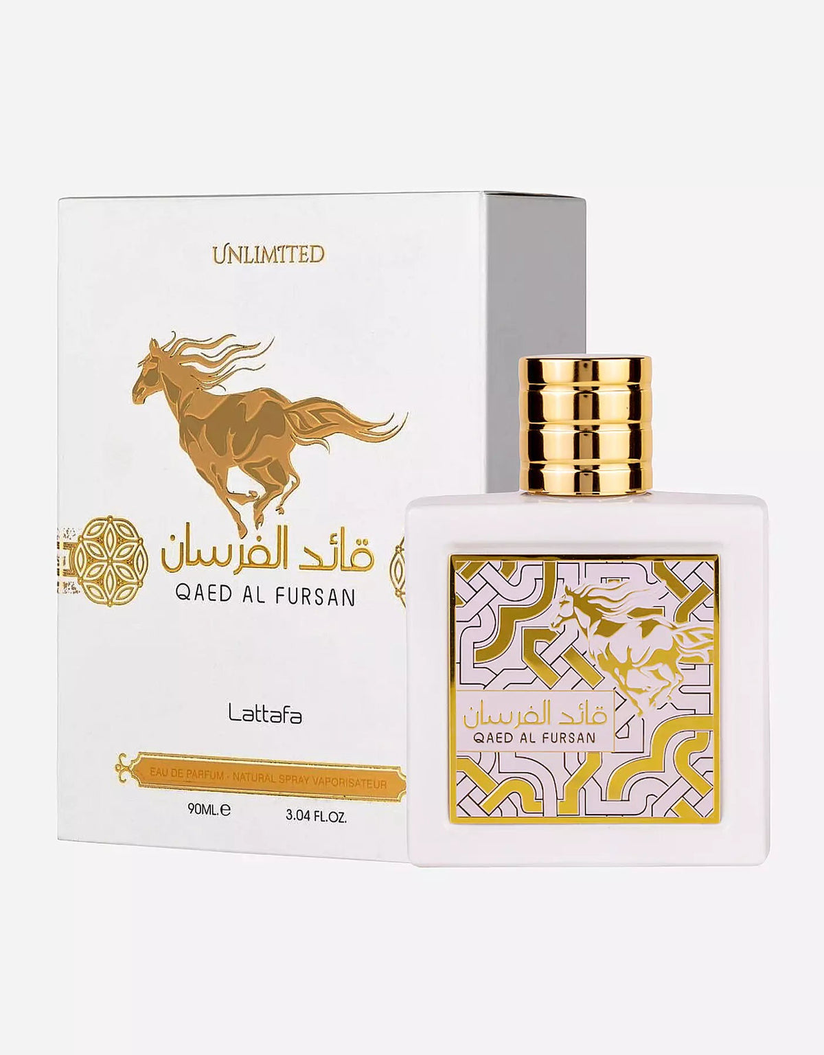 Lattafa Qaed Al Fursan Unlimited Eau De Parfum 90ml 3.0 Fl.oz. Unisex Fragrance