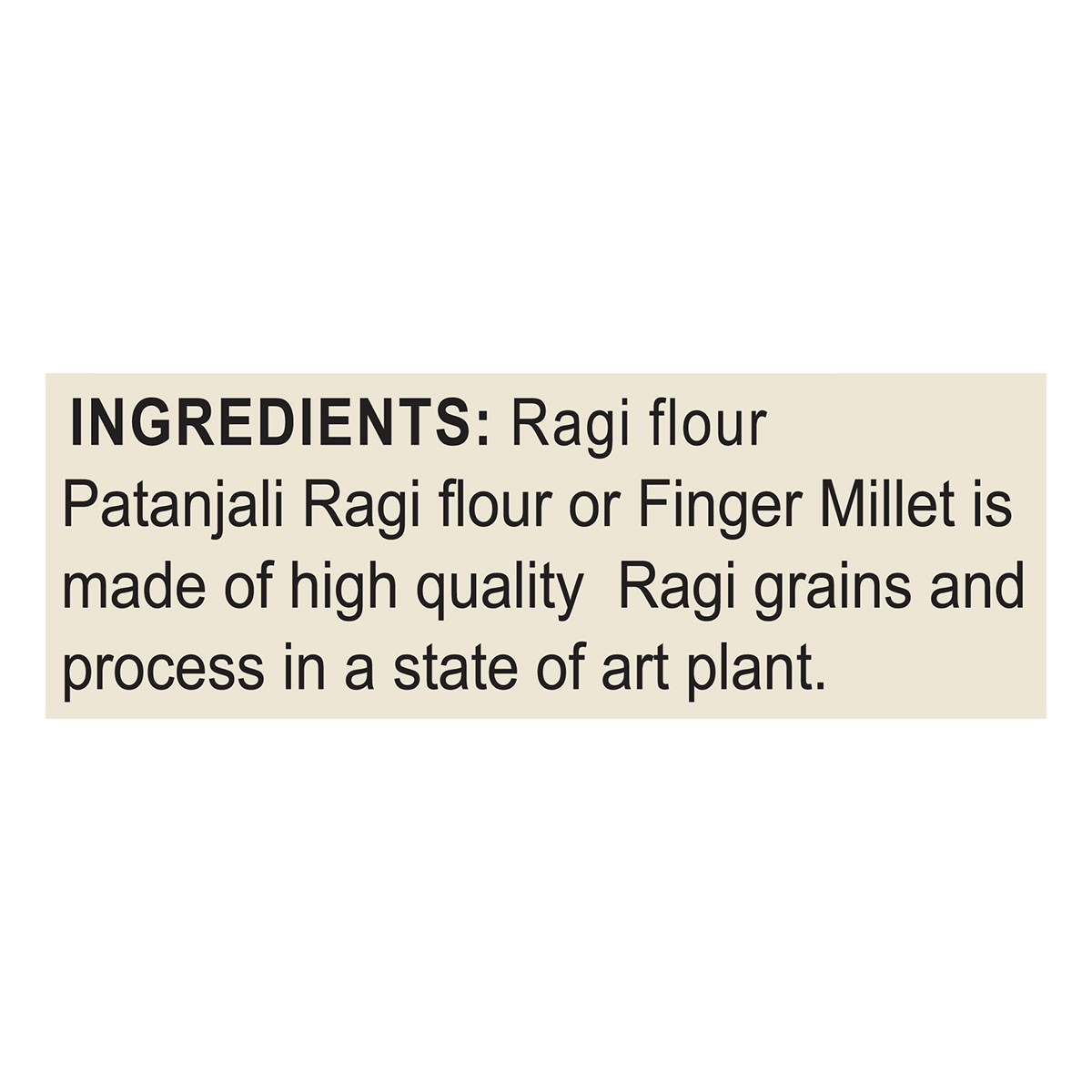 Patanjali Ragi Atta (Madwa Atta) 1kg
