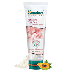 Himalaya Refreshing Fruit Pack, Deep Cleanses, Firms And Rejuvenates With Natural Fruity Ingredients | 100gm