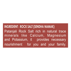 Patanjali Sendha Namak (Rock Salt) 200gm