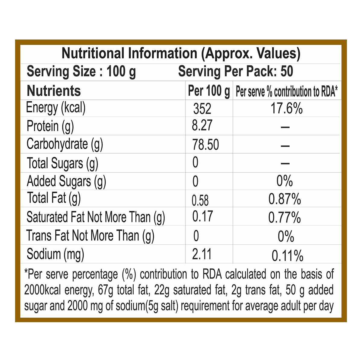 Patanjali Rozana Basmati Rice 5kg