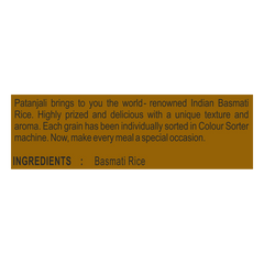 Patanjali Rozana Basmati Rice 5kg