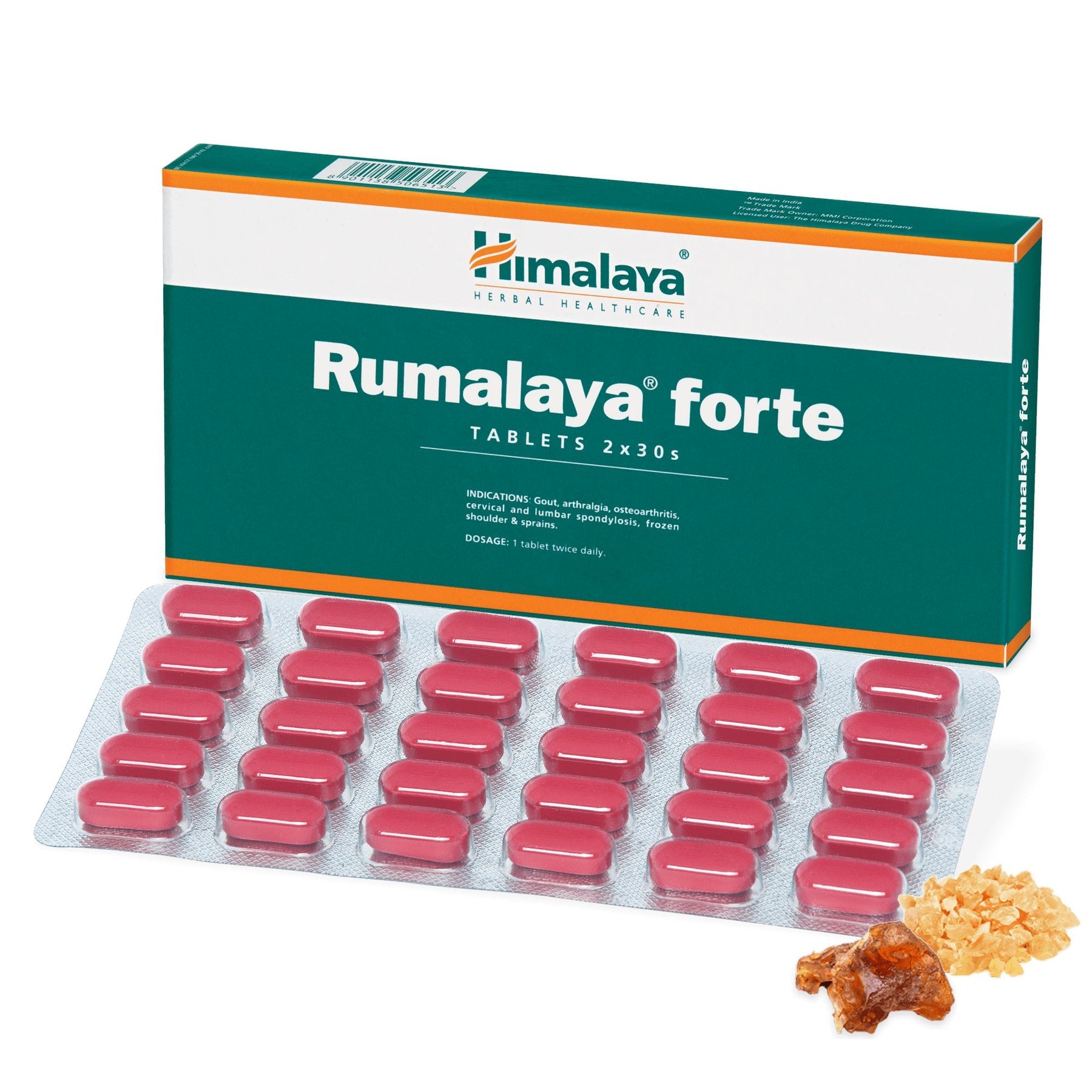 Himalaya Rumalaya Forte, Contains Anti - Inflammatory & Antioxidant Properties | 30 Tablets