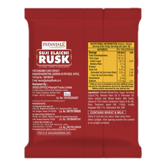 Patanjali Suji Elaichi Rusk 300gm