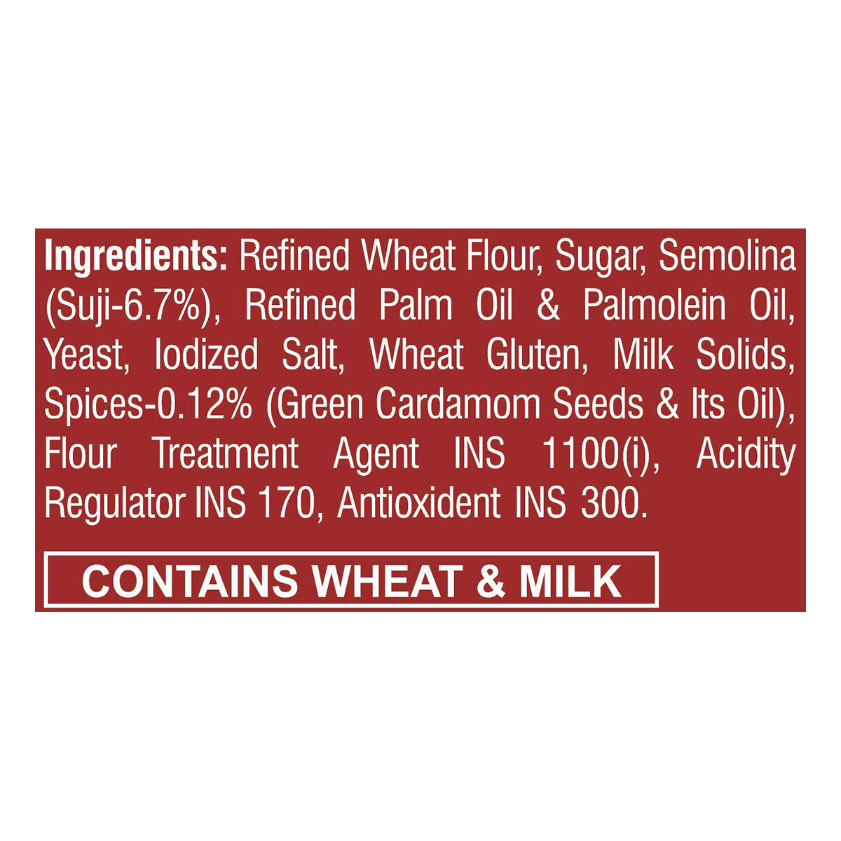 Patanjali Suji Elaichi Rusk 64gm