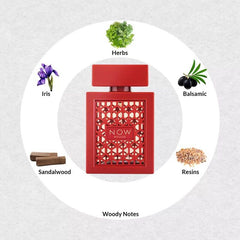 Rave Now Rouge Eau De Parfum 100ml 3.4 Fl.oz. Unisex Fragrance | Long Lasting