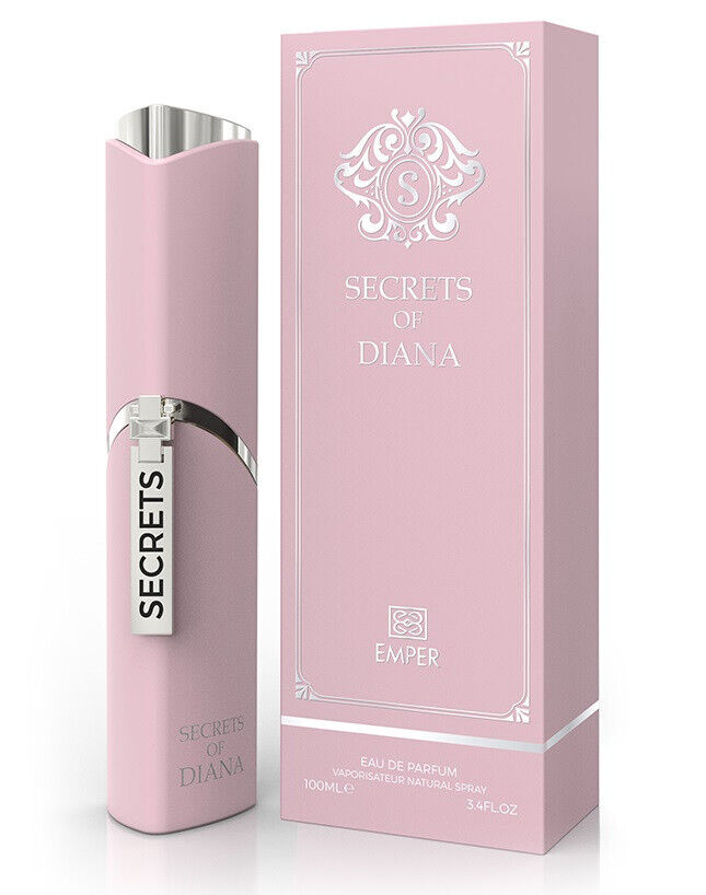 Emper Women Secrets Of Diana Eau De Parfum Natural Spray 100ml 3.4 Fl.oz. | Perfect Fragrance For Dailyuse