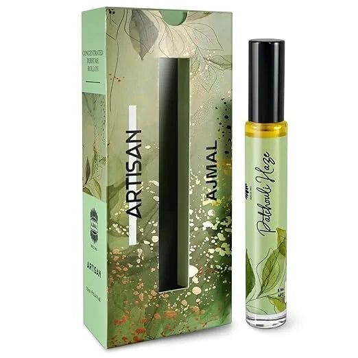 Ajmal Artisan Patchouli Haze Long-lasting Concentrated Perfume Roll-on 10ml 0.3 Fl.oz. | For Men & Women