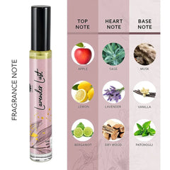 Ajaml Artisan Lavender Lust Long-lasting Concentrated Perfume Roll-on 10ml 0.3 Fl.oz. | Gift For Women