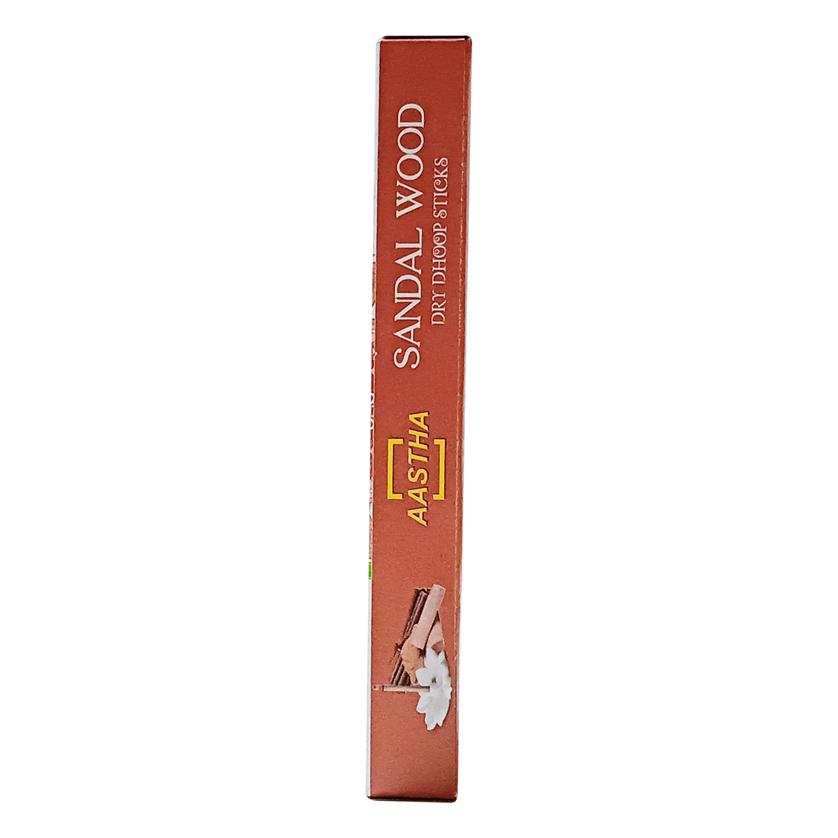 Patanjali Aastha Dry Dhoop Sticks Sandal, 8 N, With Exquisite,Soothing & Long Lasting Aroma |16gm