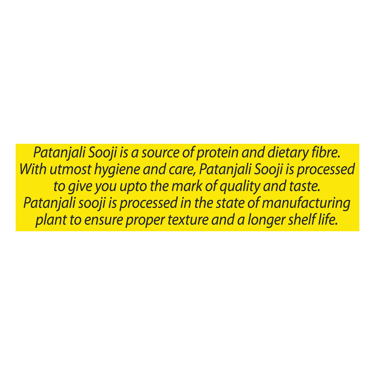 Patanjali Sooji 500gm