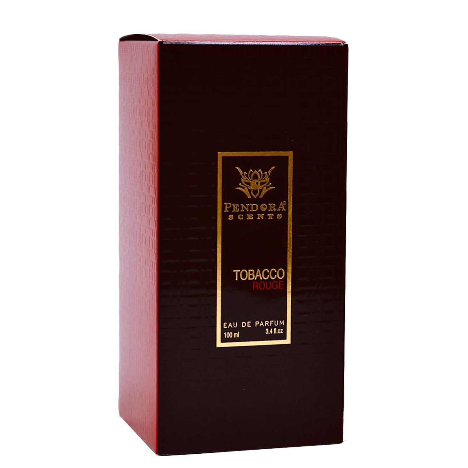 Pendora Scents Tobacco Rouge Eau De Parfum 100ml 3.4 Fl.oz. Unisex Fragrance | Long Lasting Party Wear